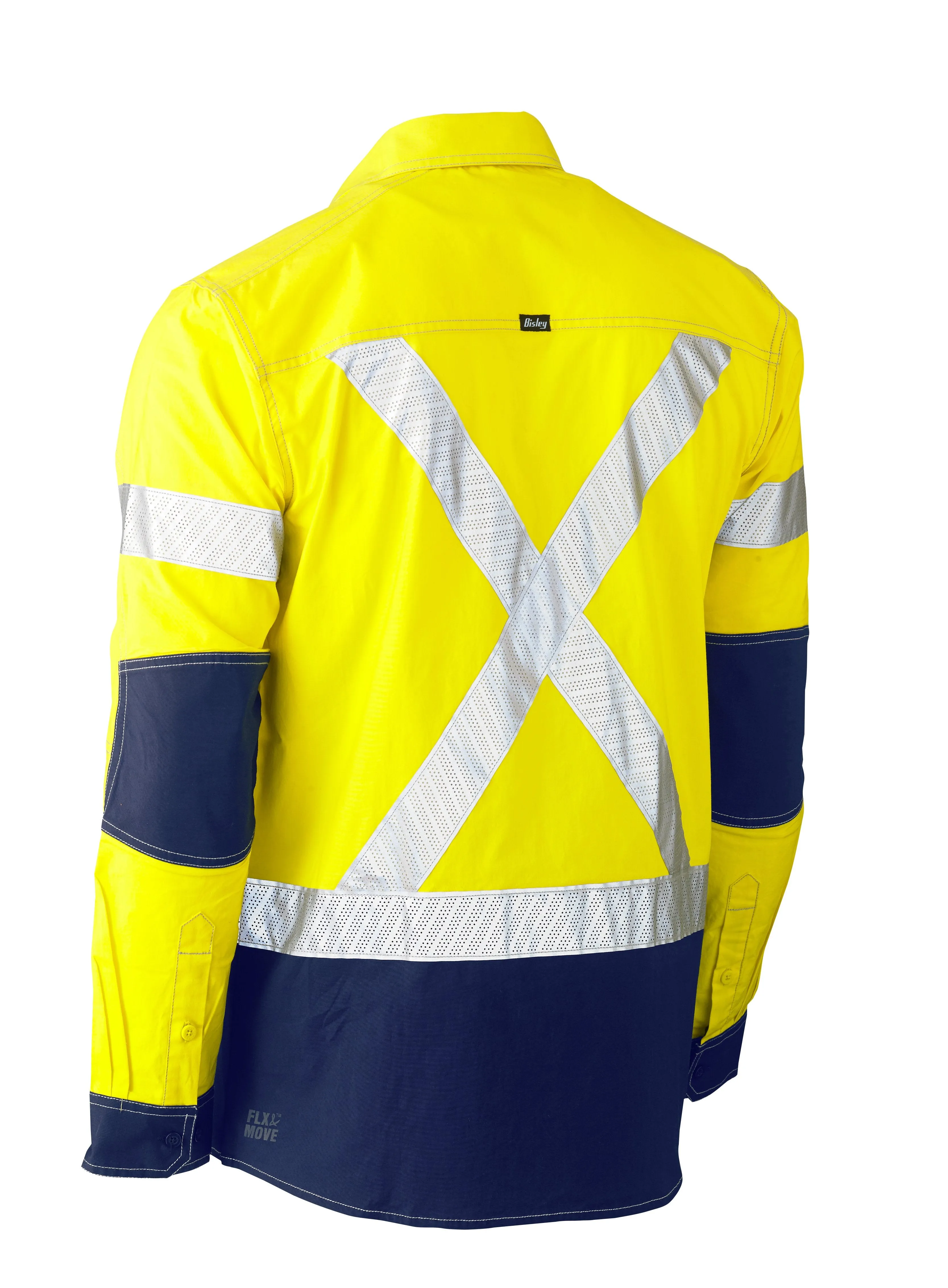 FLX & MOVE X Taped Hi-Vis Long Sleeve Utility Shirt