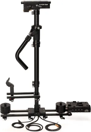 FLYCAM Zest Pro Video Camera Stabilizer with Power Connections. V-Mount. Axis Ball Bearing Rotational Control. 24 to 39" Height-Adjustable Center Post. Payload: 5-15kg / 11-33lb (ST-ZEST-PRO-02)