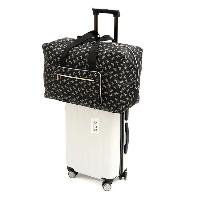 Foldable Travel Bag Women Large Capacity Portable