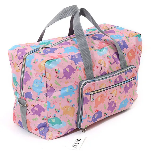 Foldable Travel Bag Women Large Capacity Portable