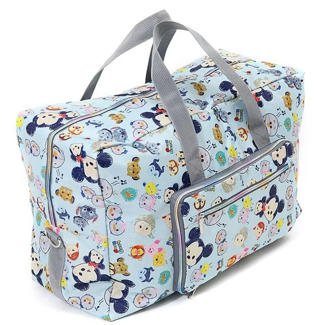 Foldable Travel Bag Women Large Capacity Portable