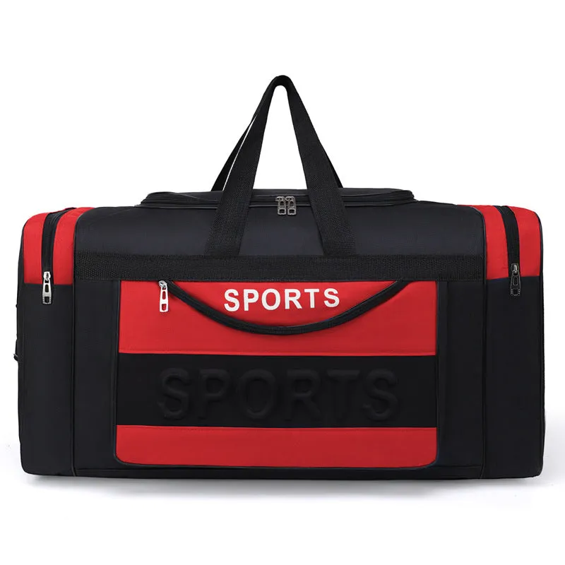 Foldable Waterproof Oxford Cloth Printed Korean Travel Bags