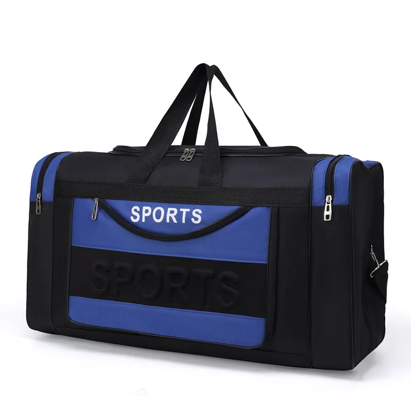 Foldable Waterproof Oxford Cloth Printed Korean Travel Bags