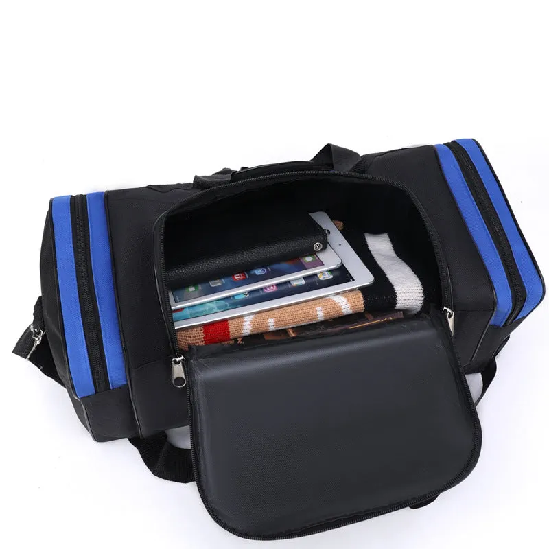 Foldable Waterproof Oxford Cloth Printed Korean Travel Bags