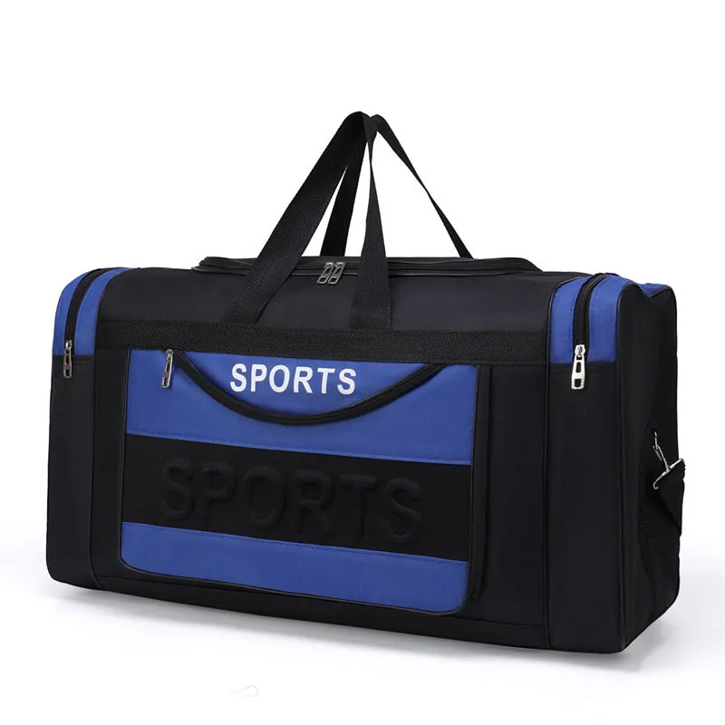 Foldable Waterproof Oxford Cloth Printed Korean Travel Bags