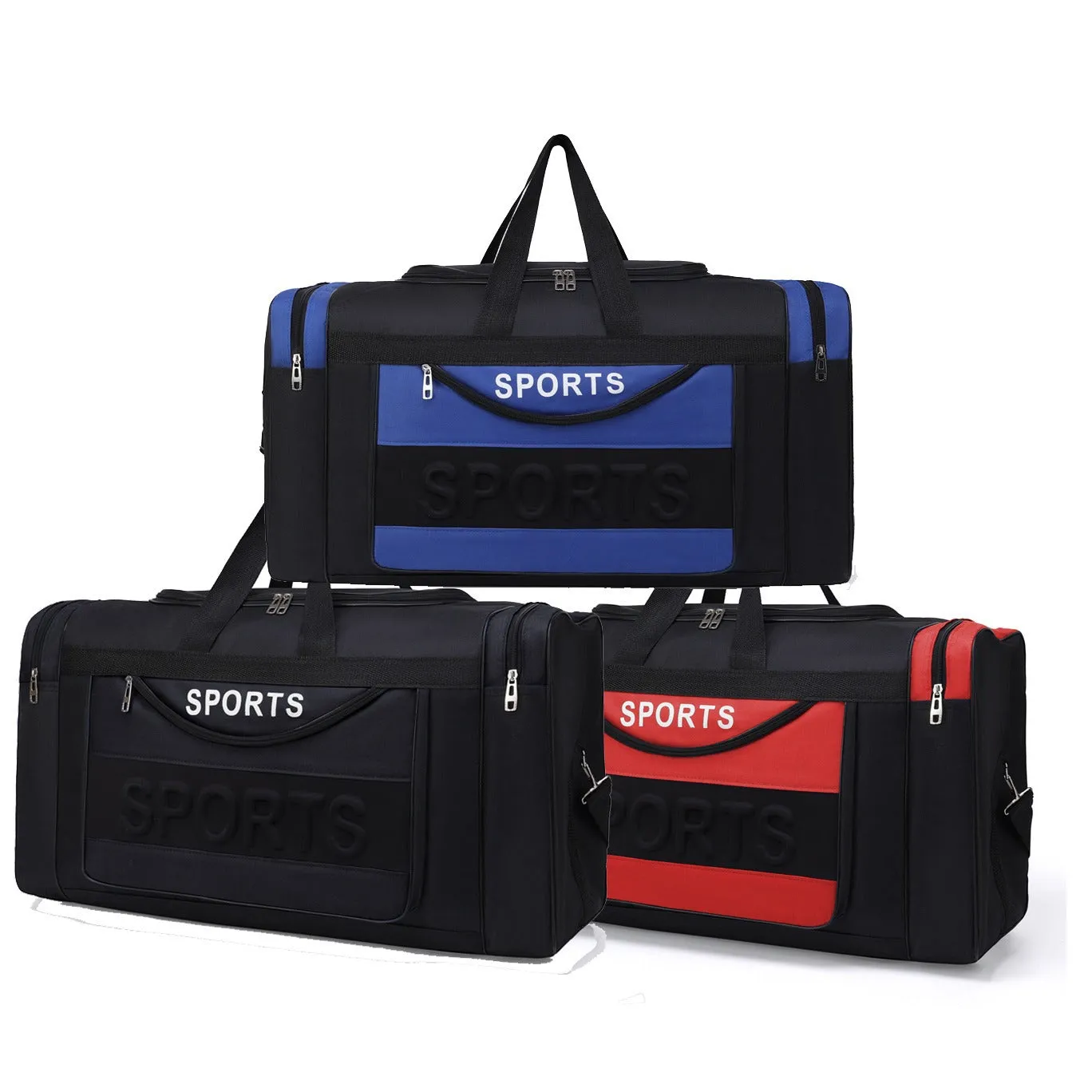 Foldable Waterproof Oxford Cloth Printed Korean Travel Bags