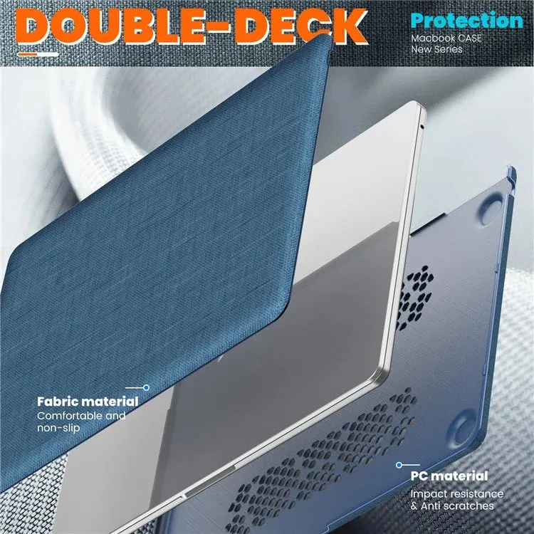 For Macbook Air 15 inch (2024) / (2023) M2 A2941 / M3 A3114 Laptop Case Anti