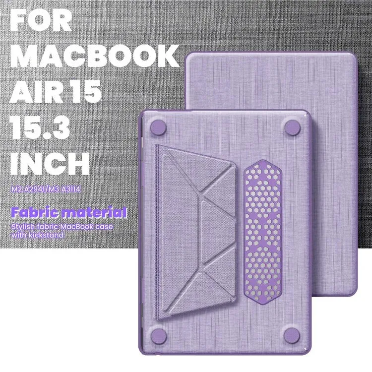 For Macbook Air 15 inch (2024) / (2023) M2 A2941 / M3 A3114 Laptop Case Anti