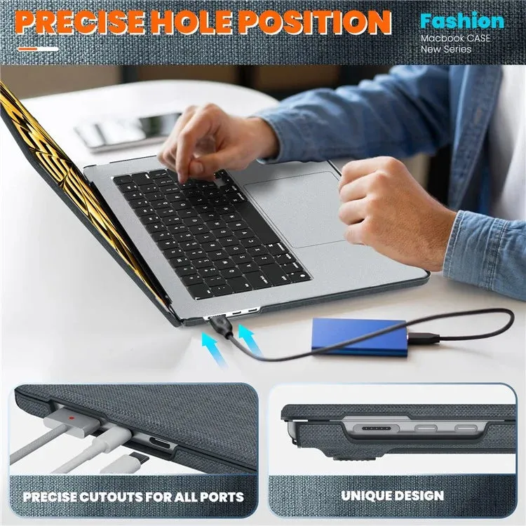 For Macbook Air 15 inch (2024) / (2023) M2 A2941 / M3 A3114 Laptop Case Anti