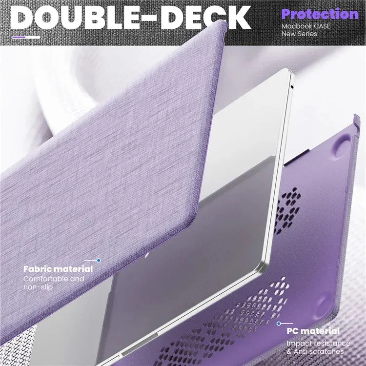 For Macbook Air 15 inch (2024) / (2023) M2 A2941 / M3 A3114 Laptop Case Anti