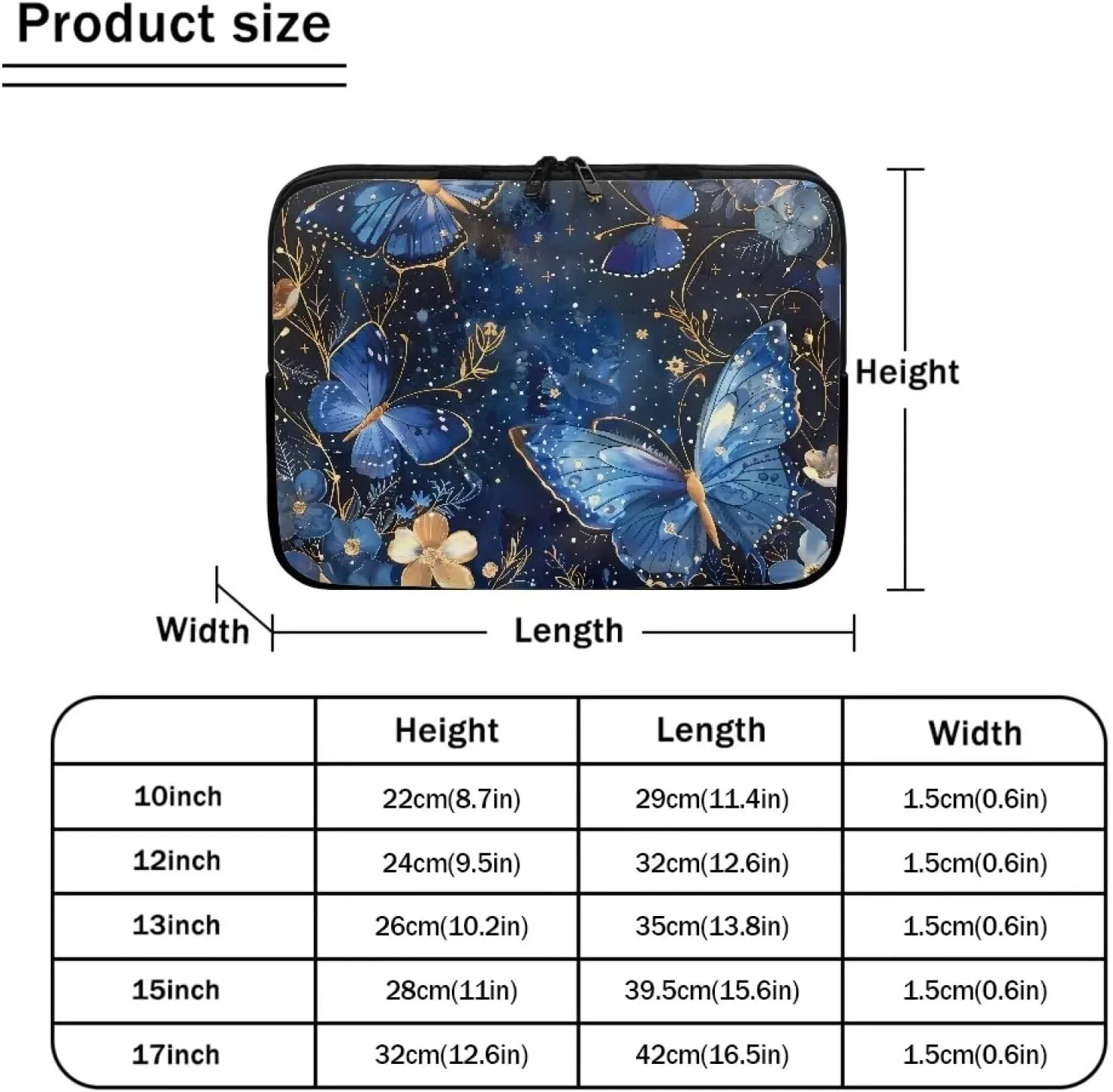 FOR U DESIGNS Laptop Bag Large Capacity Computer Tote Bag for Office Work Business Briefcase 10 Inch