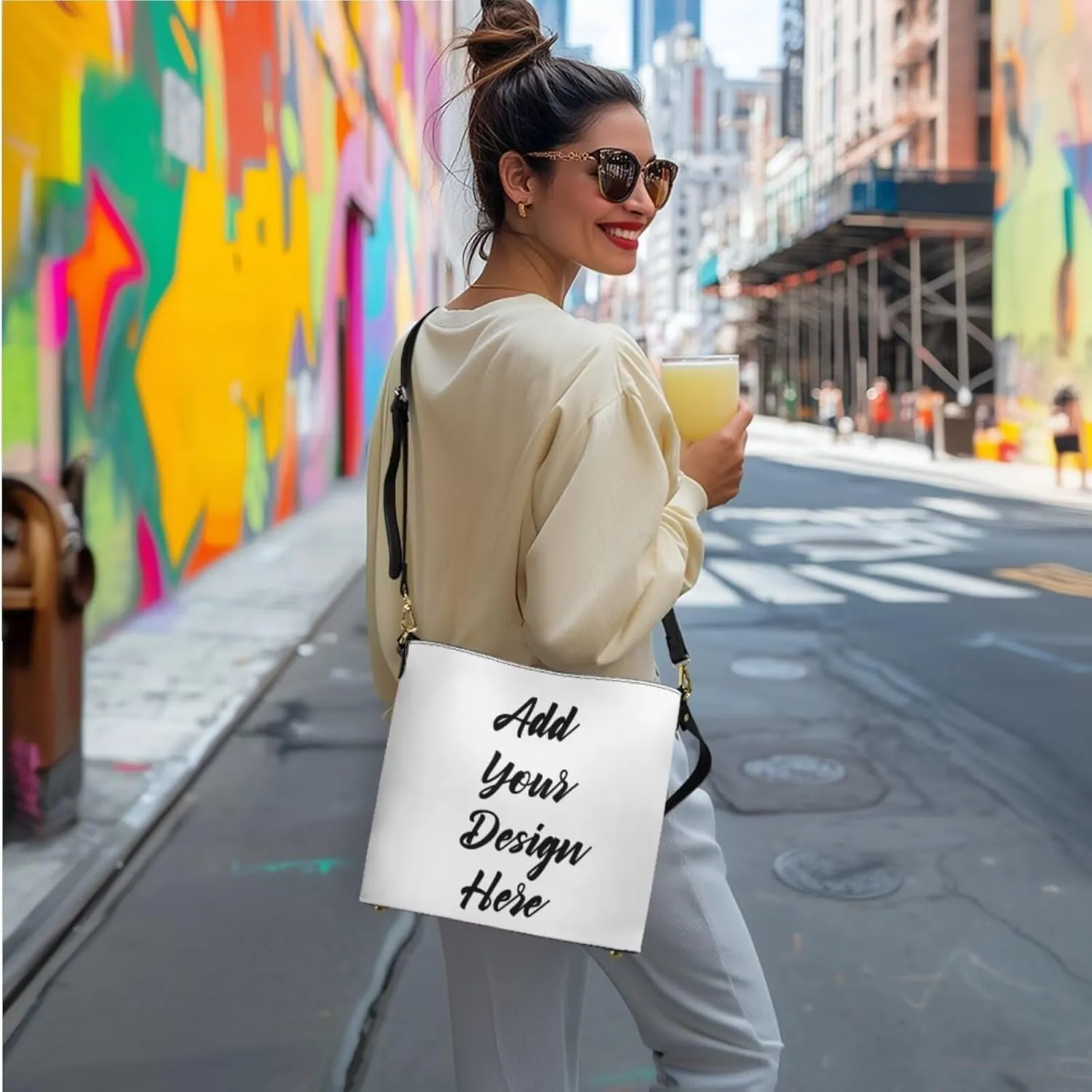 FOR U DESIGNS Women's Wristlet Handbags Top Handle Travel Crossbody Shoulder Tote Purses Sets Valentine's Day Bucket Bag