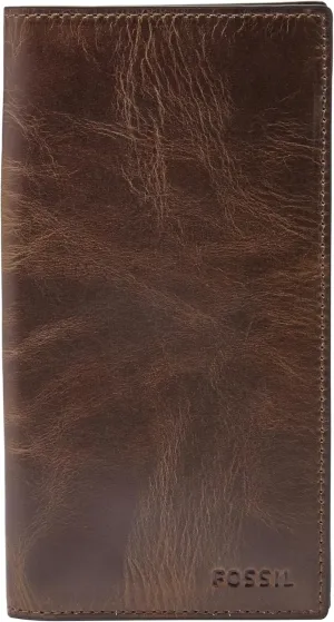 Fossil Men's Derrick Checkbook Wallet