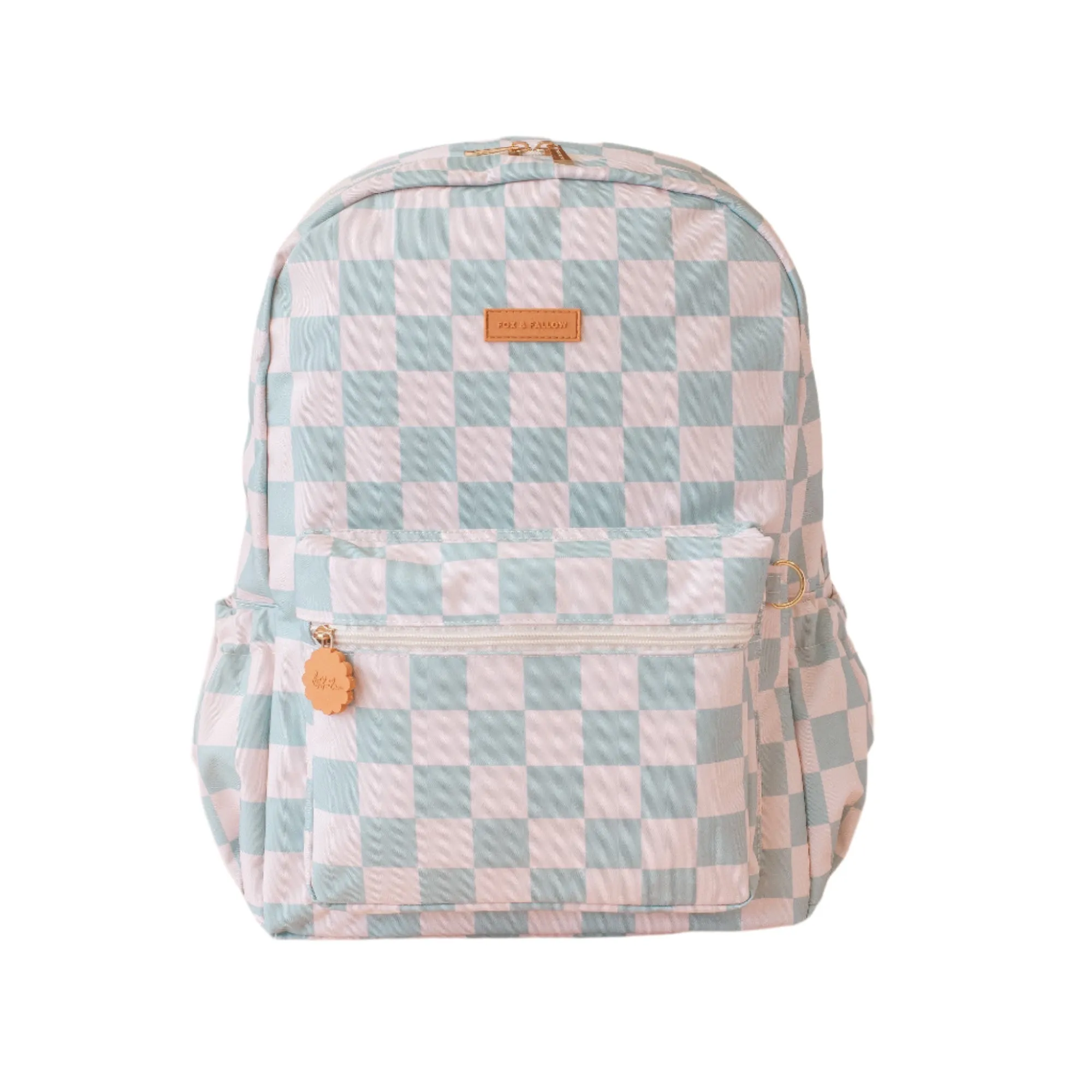 Fox & Fallow Backpack - Sage Check
