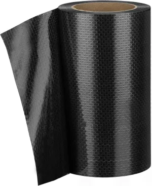Frienda RV Underbelly Tape RV Underbelly Material Waterproof Flex Repair Fabric Belly Tape Sealing Permanent Patch for Mobile Home, Camper Travel Trailer, Tear Repair Patch(8 Inch x 50 Feet)