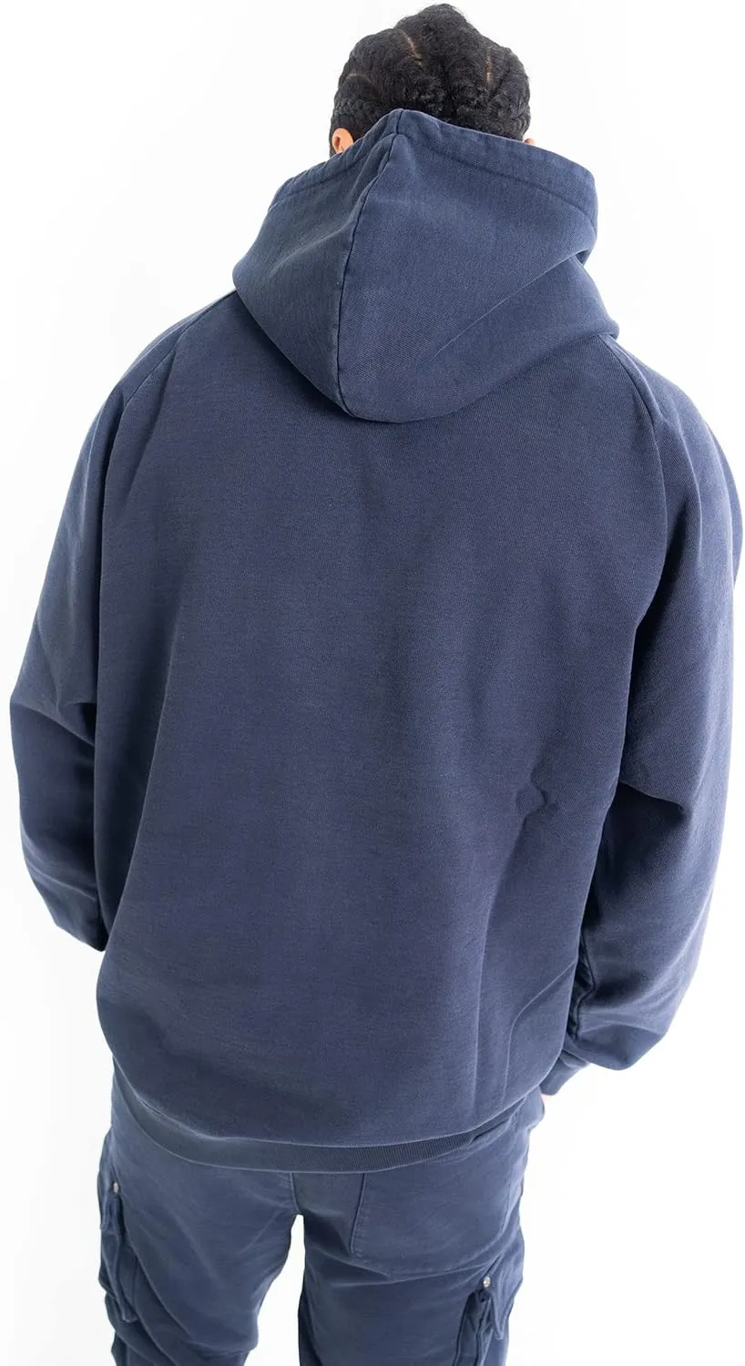 Fubu Navy Signature Utility Hoodie