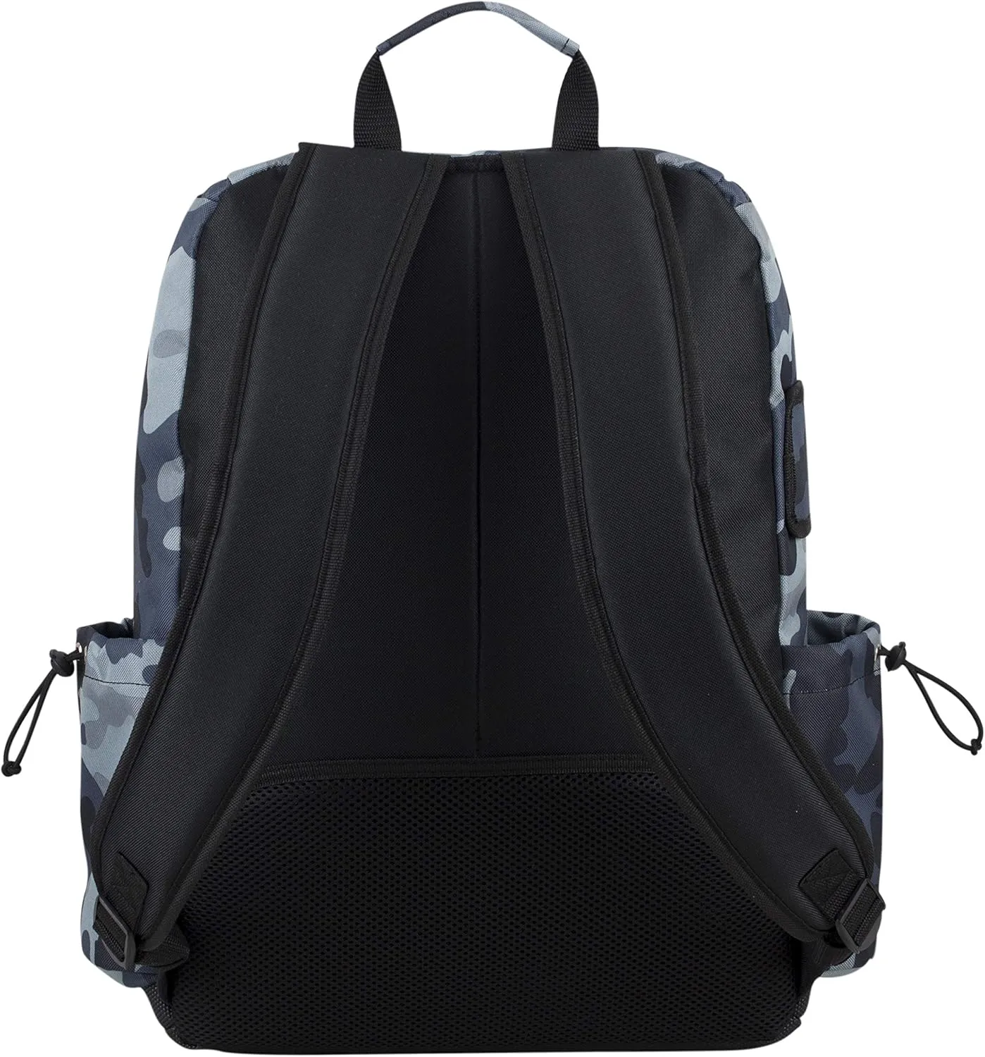FUEL Multi-Pocket Cargo Travel Backpack Luggage Bag with Top-Loader Entry, Midnight Camo