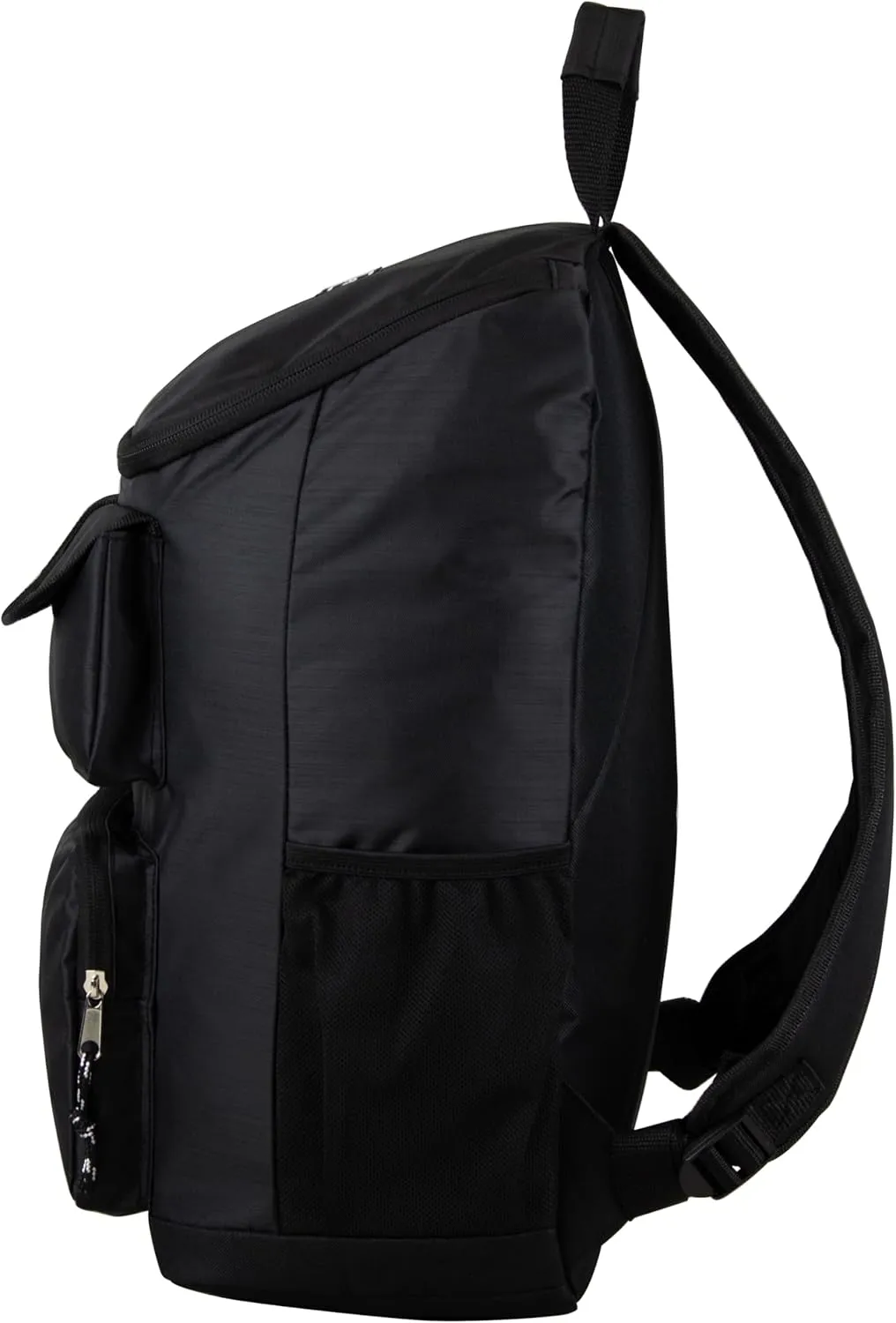 FUEL Storm Multi-Pocket Cargo Travel Backpack Luggage Bag with Top-Loader Entry, Black