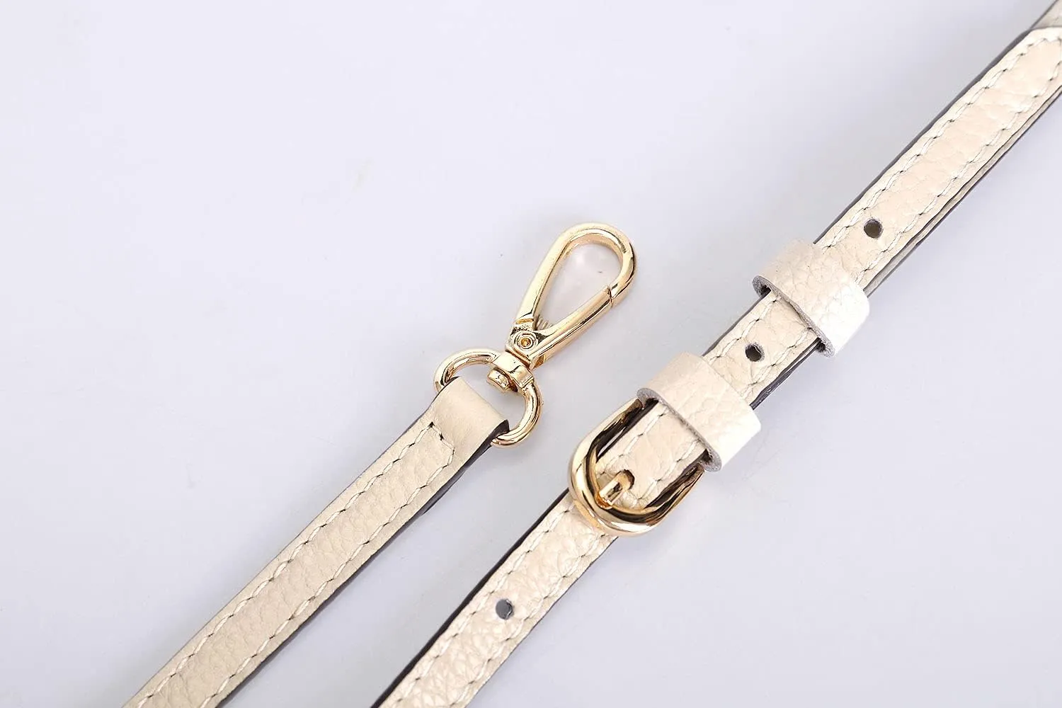 Full Grain Purse Strap Genuine Leather Replacement for Cross Body Bag HandBags