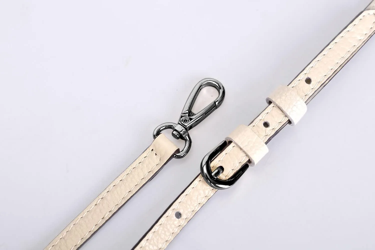 Full Grain Purse Strap Genuine Leather Replacement for Cross Body Bag HandBags