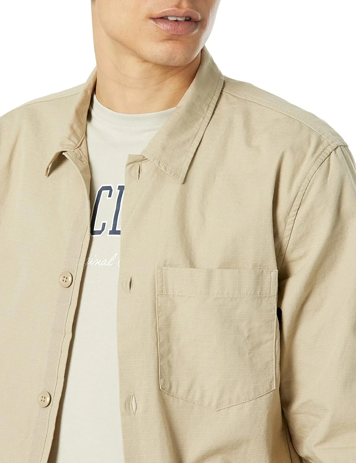 GAP Men's Utility Shirt Jacket Coat