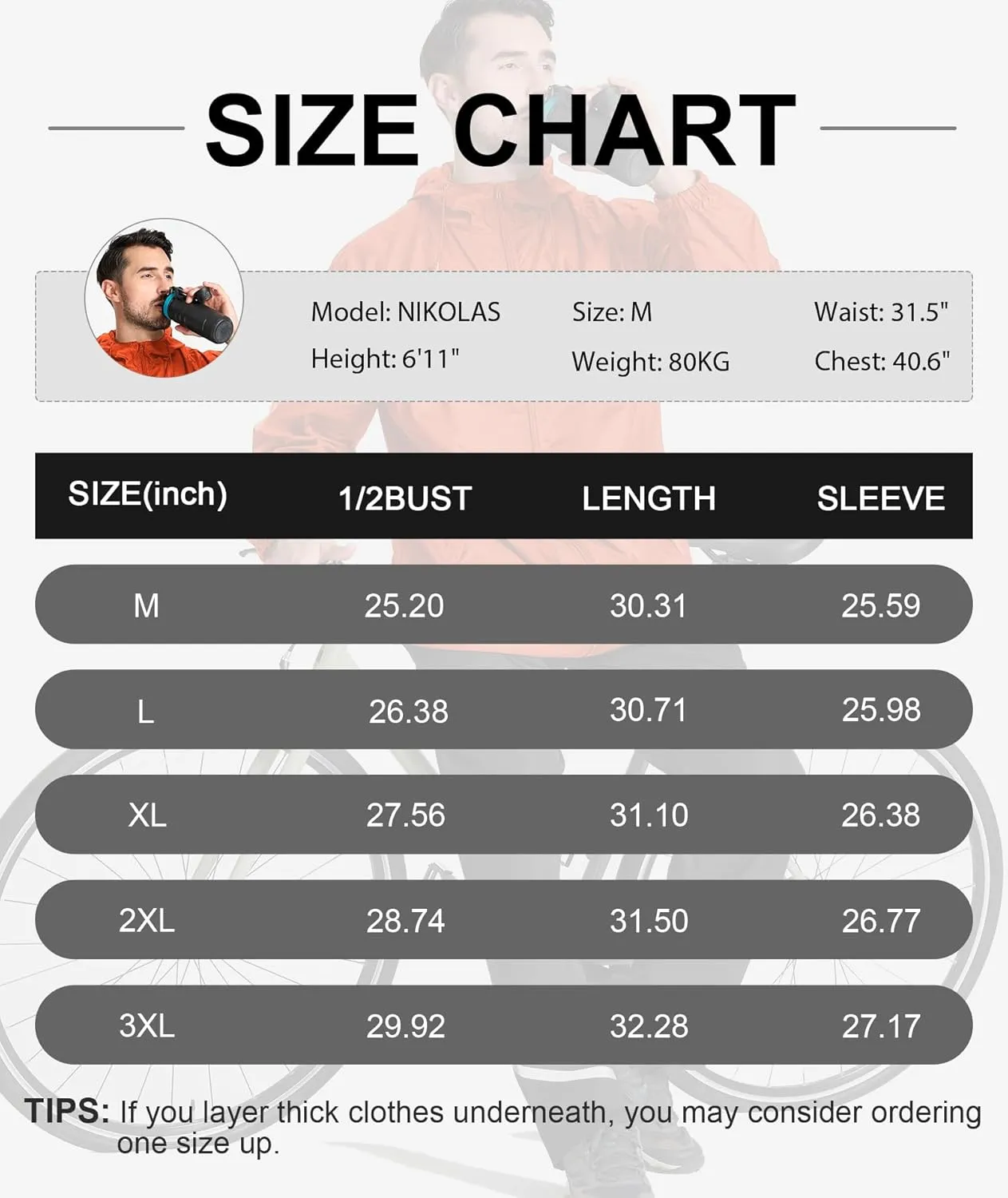 GEEK LIGHTING Mens Waterproof Hooded Rain Jacket Lightweight Raincoat for Outdoor Hiking Running Travel