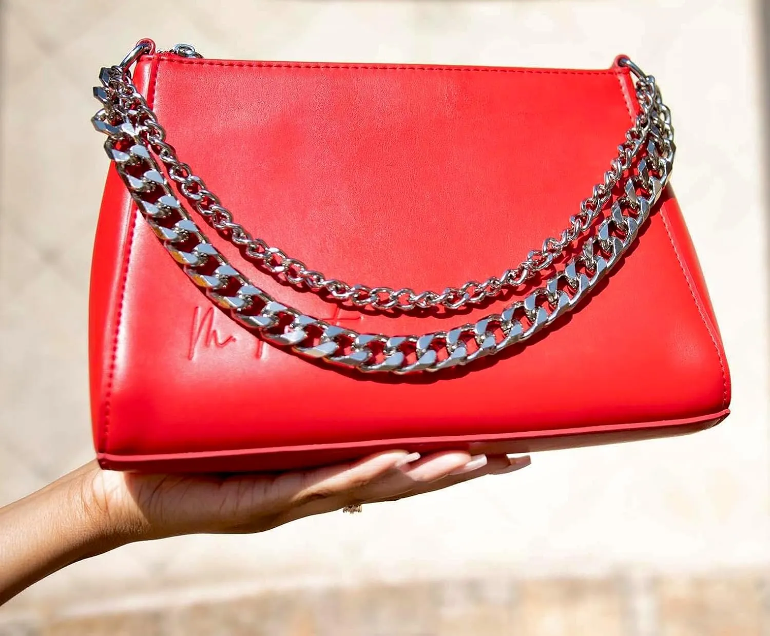 Genuine leather handbags For Women-Real Leather Purses For Women, Handheld Shoulder Clutch Evening Bag