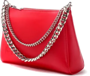 Genuine leather handbags For Women-Real Leather Purses For Women, Handheld Shoulder Clutch Evening Bag