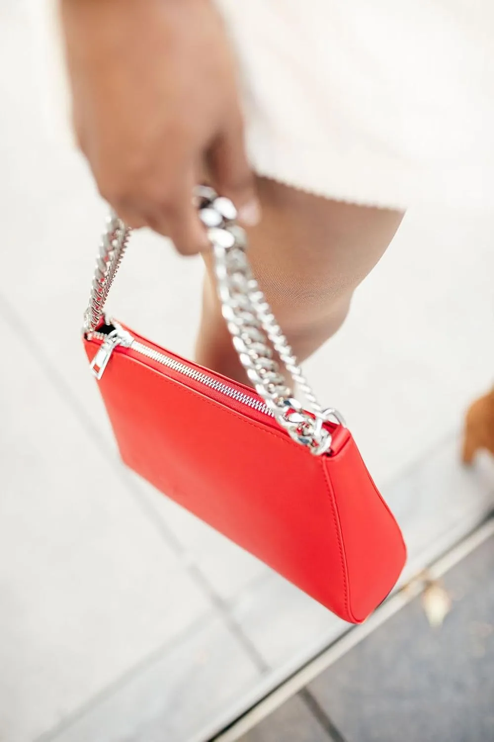 Genuine leather handbags For Women-Real Leather Purses For Women, Handheld Shoulder Clutch Evening Bag