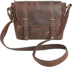 Genuine Leather Messenger Bag for Men, Crossbody Bags for Work Business