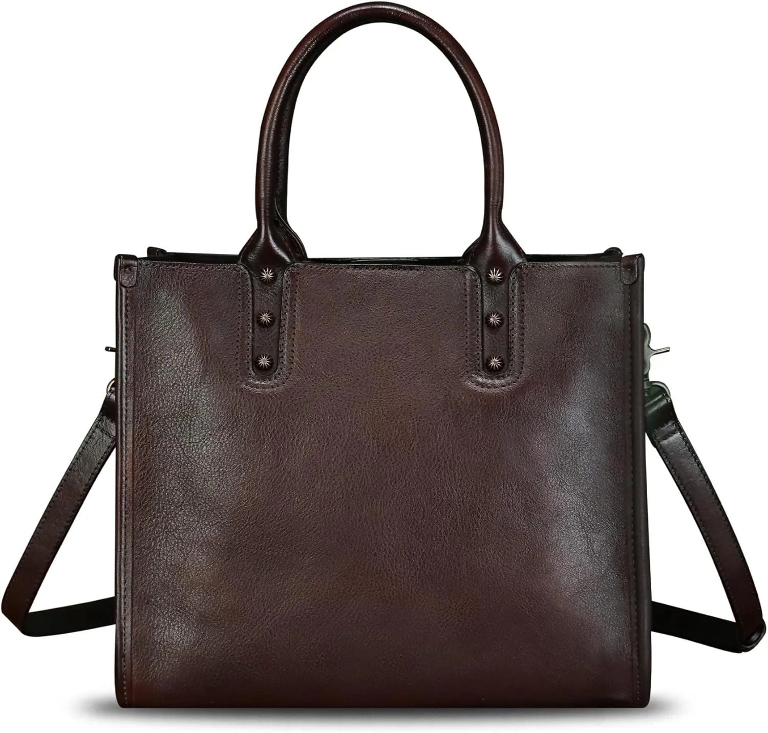 Genuine Leather Purses and Handbags for Women Tote Bag Vintage Crossbody Shoulder Bag Top Handle Bag Satchel