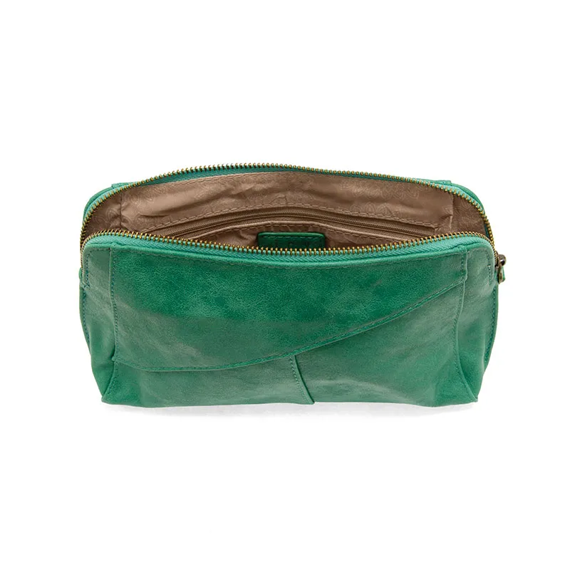 Gigi Crossbody with Woven Wristlet Strap