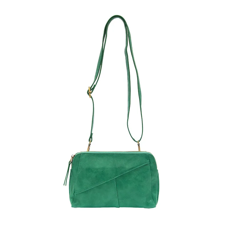 Gigi Crossbody with Woven Wristlet Strap