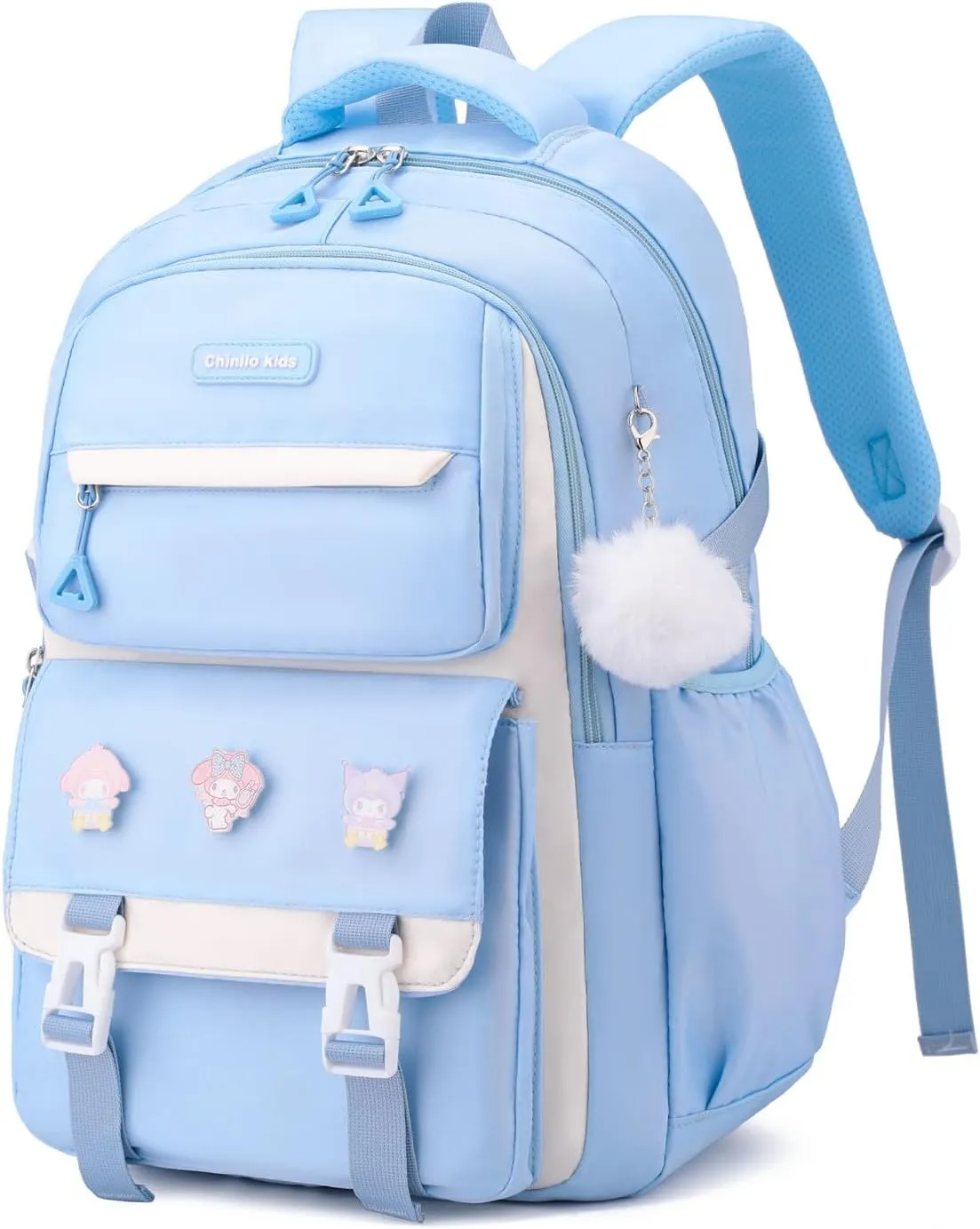 Girls Backpack,Kids Backpack for Teen Girls School Bookbag for Elementary Primary High School (Blue)