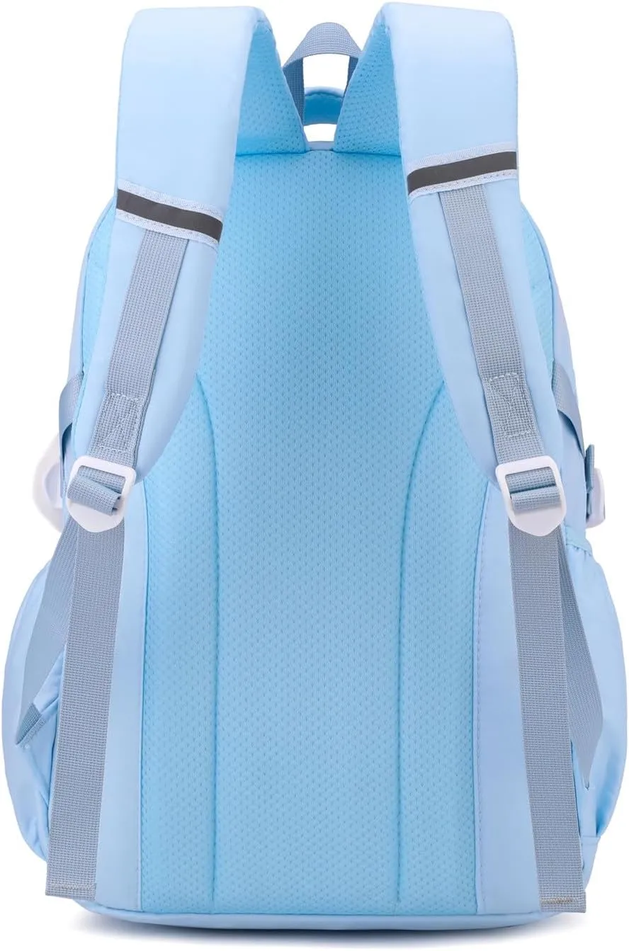 Girls Backpack,Kids Backpack for Teen Girls School Bookbag for Elementary Primary High School (Blue)