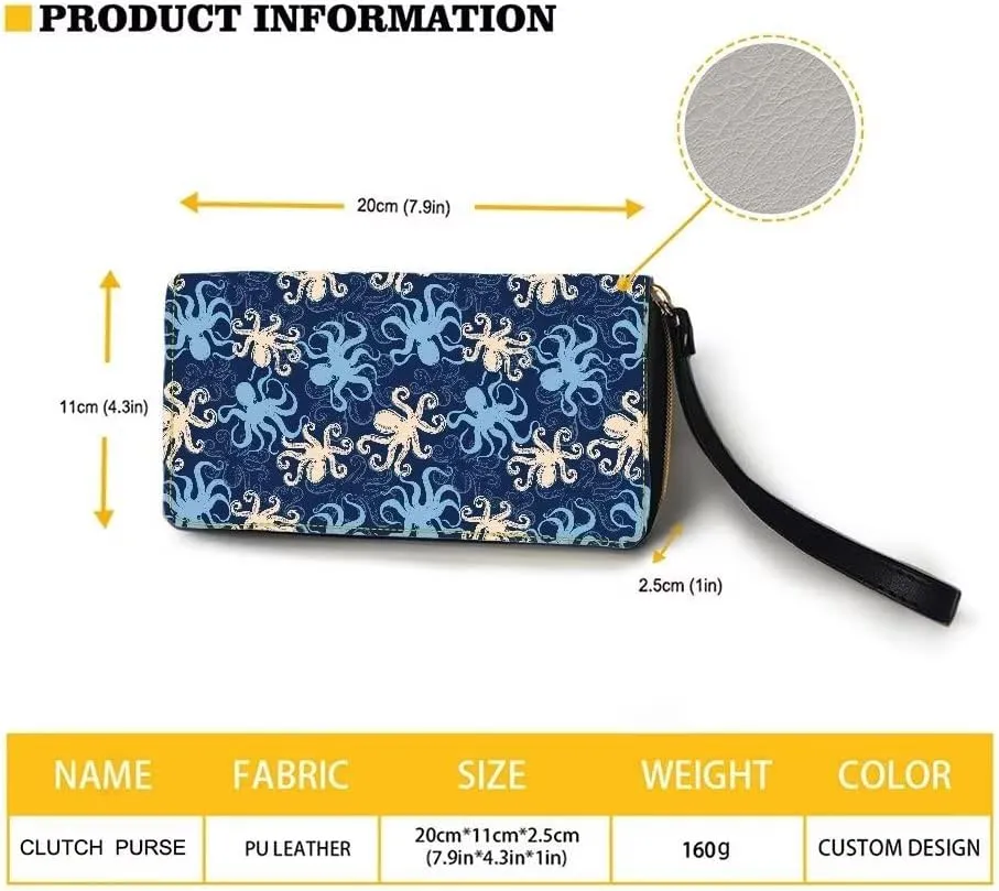 GLENLCWE Custom Backpack Purse for Women 2Pcs Personalized Leather Zipper Rucksack Travel Shoulder Bag Wallet Handbag Anti Theft(Name/Photo/Logo)