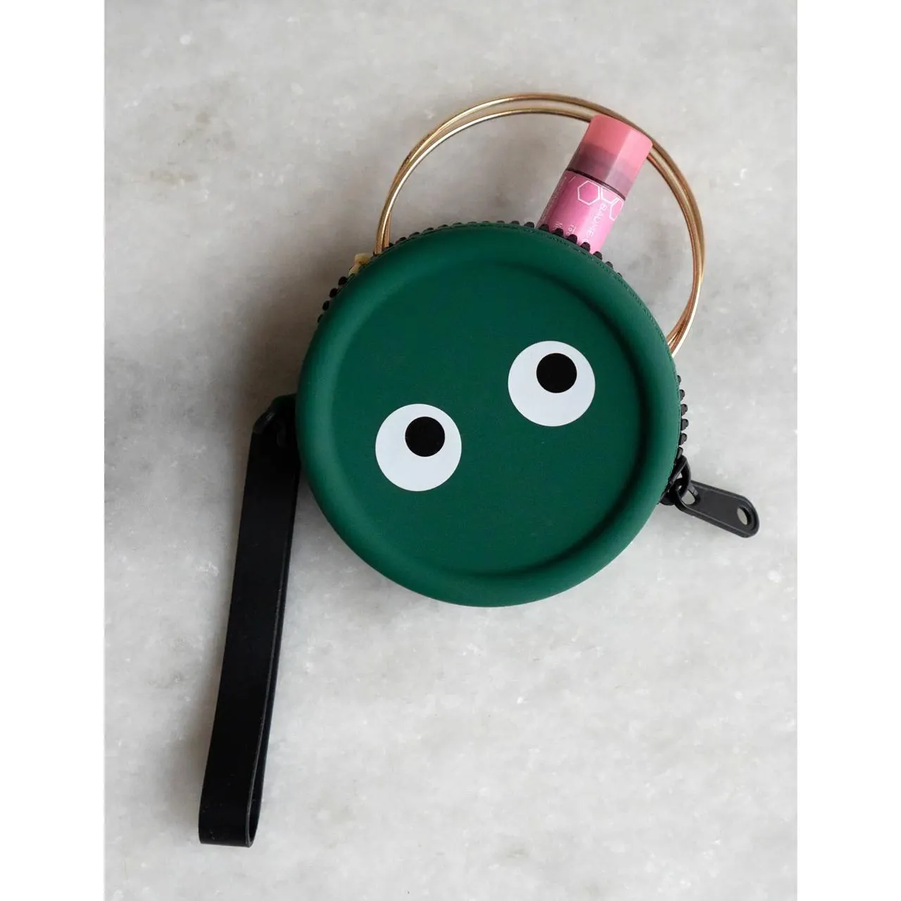 Googly Guy Zipper Coin Pouch