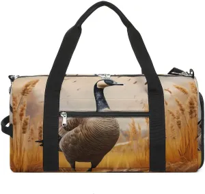 Goose Sports Gym Bag Lightweight Travel Duffel Bag Workout Bags Casual Weekender Bag for Men Women