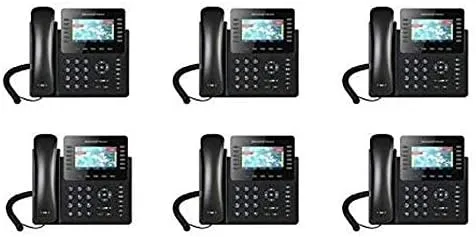 Grandstream GXP2170 (BUNDLE of 6) 12 Line IP Phone, Color Display-VoIP