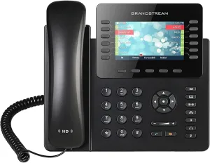 Grandstream GXP2170 IP Phone | 12 Lines, 6 SIP Accounts | 4.3-Inch Color Display | Dual-Port Gigabit Ethernet with Integrated PoE