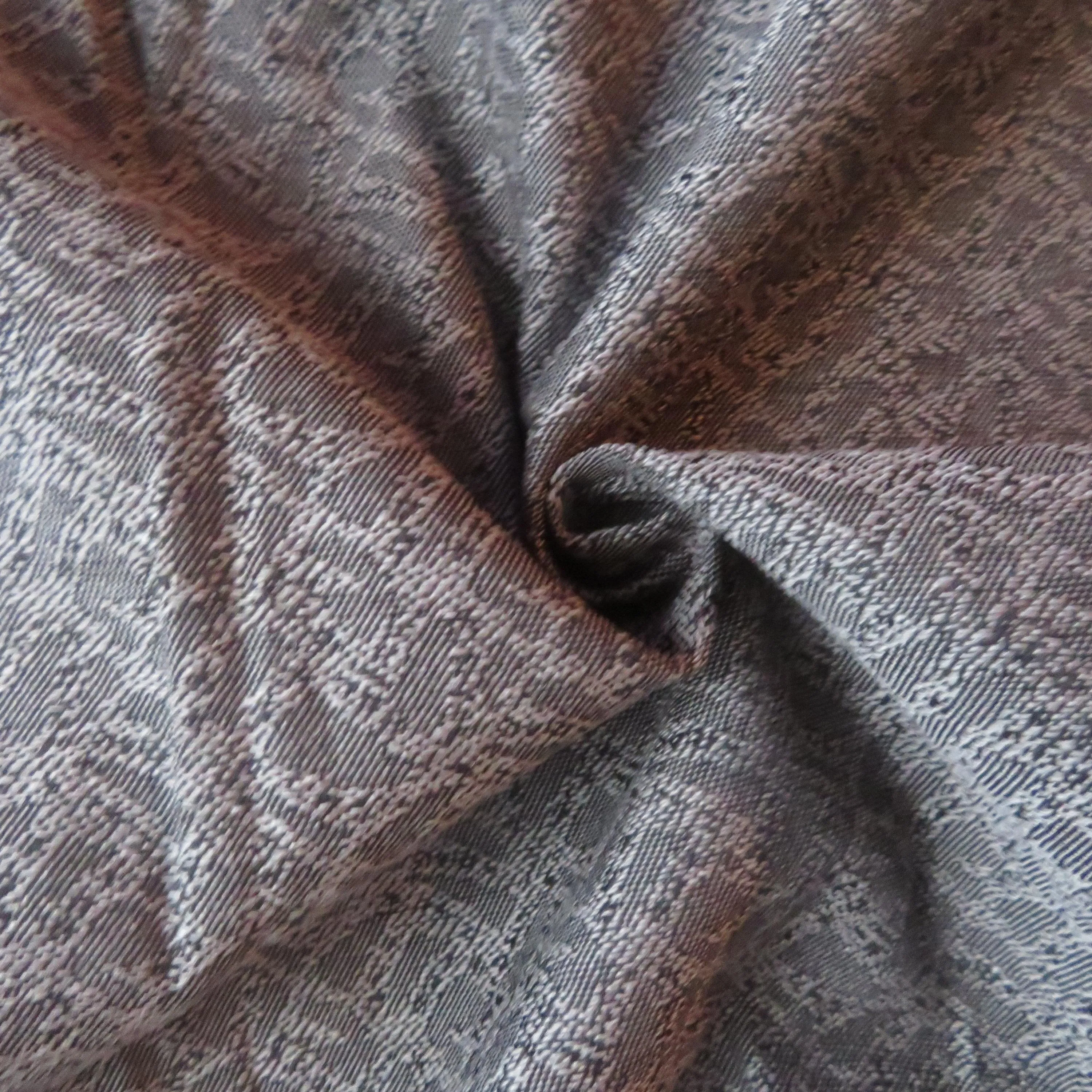 Grey and Black Abstract Upholestry
