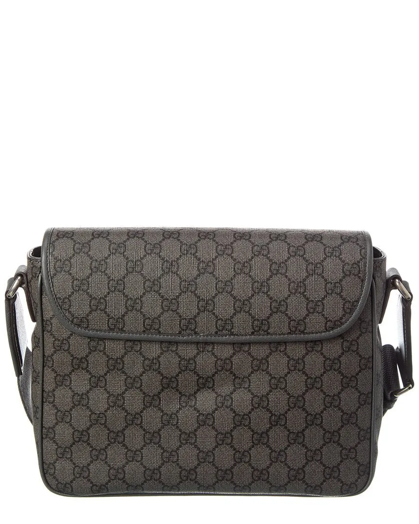 Gucci Ophidia GG Supreme Canvas & Leather Messenger Bag