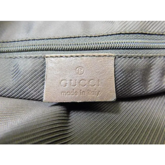 Gucci Pursesdesigner Purses Brown Large G Logo Print Canvas And Brown Leather Satchel