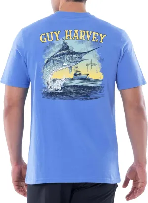 Guy Harvey Men’s Billfish Collection Short Sleeve Pocket T-Shirt