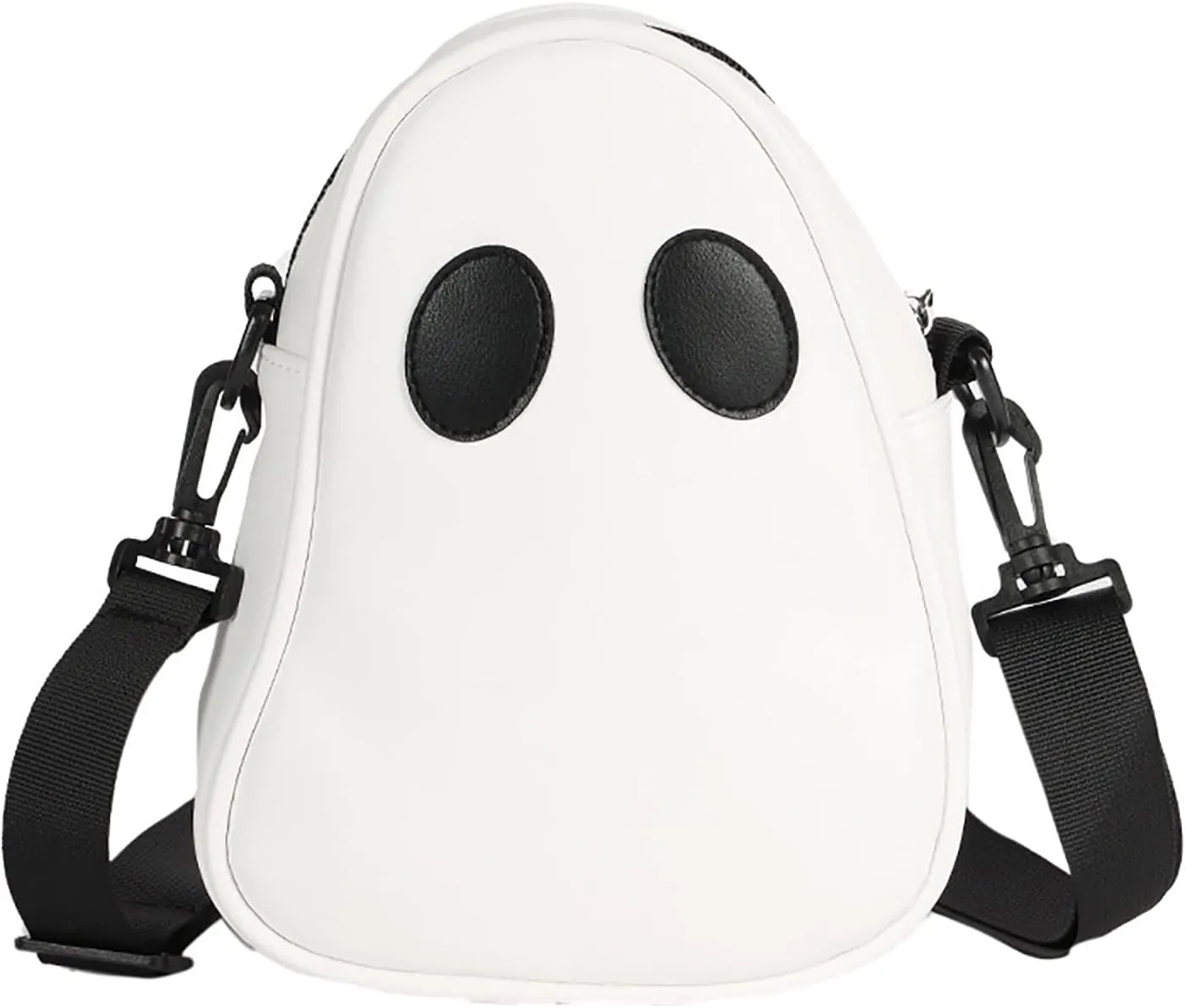 Halloween Purse Novelty Ghost Purse for Women Men Cute Crossbody Bag Satchel Bag Novelty Shoulder Bag