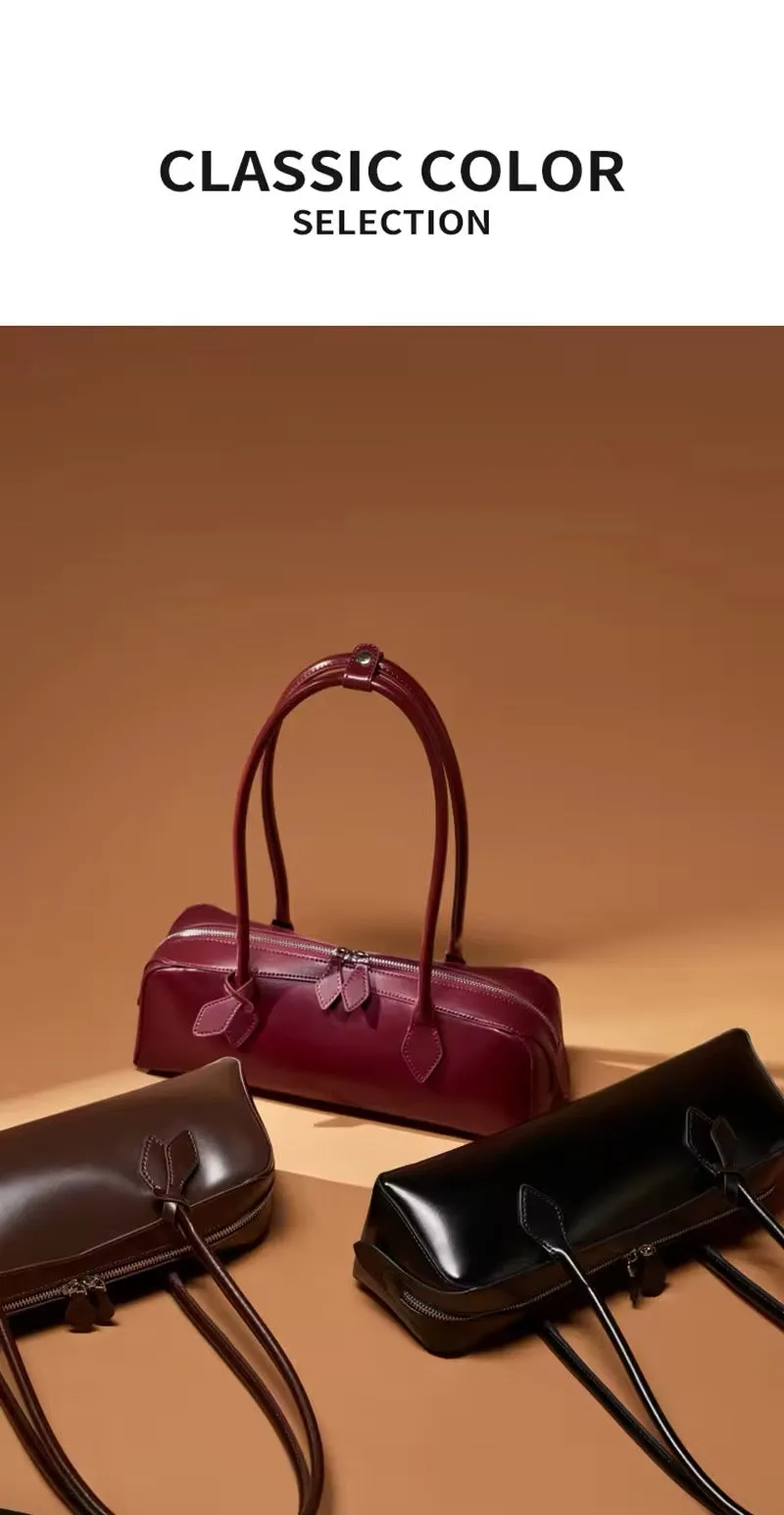 Handmade Leather Crossbody. Women's handmade genuine leather shoulder bag