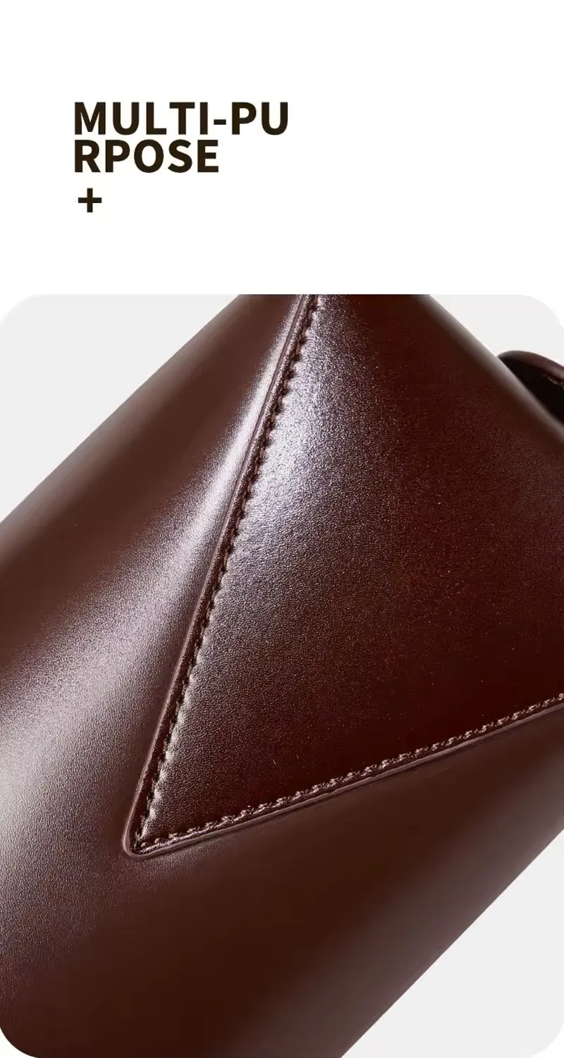 Handmade Leather Crossbody. Women's handmade genuine leather shoulder bag