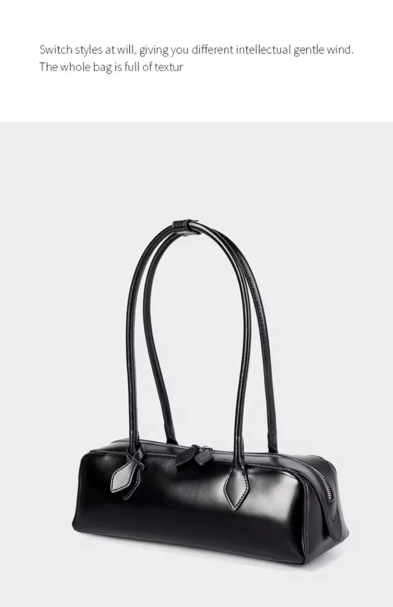 Handmade Leather Crossbody. Women's handmade genuine leather shoulder bag