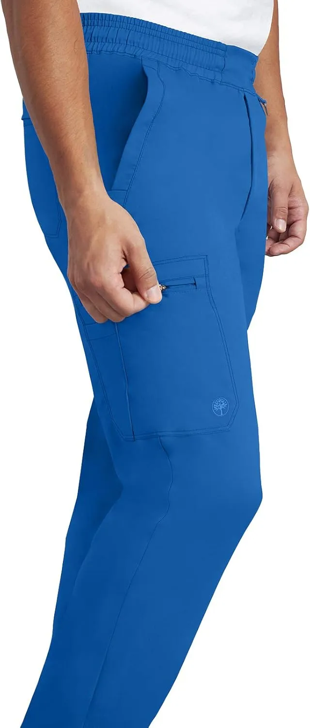 Healing Hands Scrub Pants for Men Daniel Utility Bottoms with 6 Pockets, 2-Way Stretch and Durable Fabric 9300