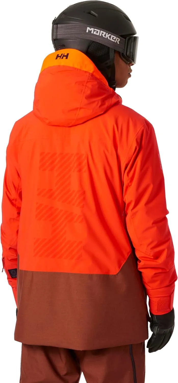 Helly-Hansen Mens Straightline LIFAloft 2.0 Waterproof Insulated Ski Jacket